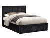 Land Of Beds Quartet Black Fabric Ottoman Bed9