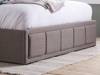 Land Of Beds Quartet Grey Fabric Ottoman Bed4