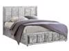 Land Of Beds Quartet Steel Grey Fabric Ottoman Bed6