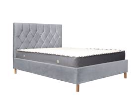 Land Of Beds Tempo Grey Fabric Ottoman Bed4