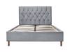 Land Of Beds Tempo Grey Fabric Ottoman Bed9