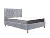 Land Of Beds Tempo Grey Fabric Ottoman Bed6