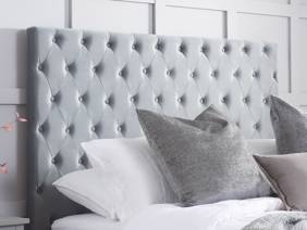 Land Of Beds Waltz Grey Fabric Ottoman Bed5
