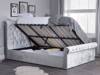 Land Of Beds Rhapsody Silver Grey Fabric Ottoman Bed4