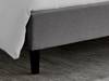 Land Of Beds Danbury Grey Fabric Bed Frame4