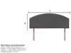 Land Of Beds Express Cleopatra Double Headboard6
