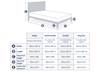 Land Of Beds Chia Pine Finish Wooden Bed Frame5