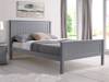 Land Of Beds Caraway Grey High Footend Wooden Bed Frame1