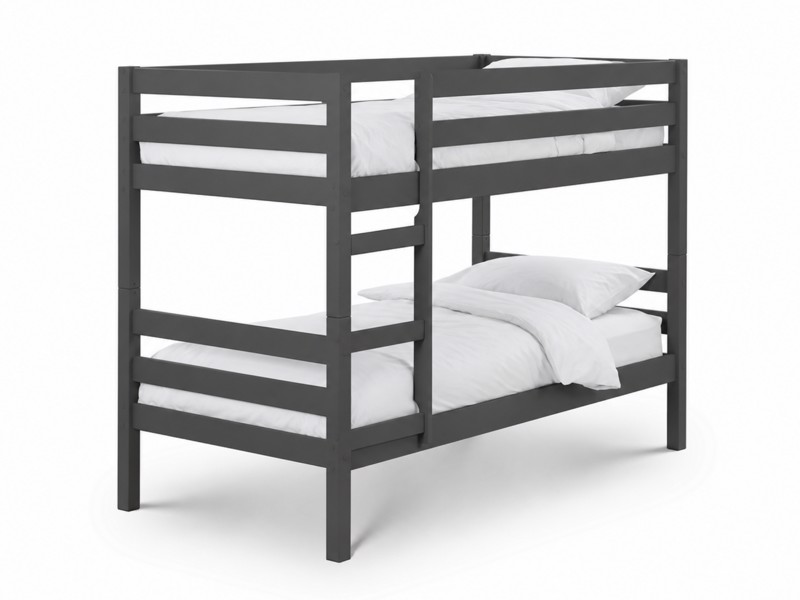 Land Of Beds Carnaby Dark Grey Wooden Bunk Bed4