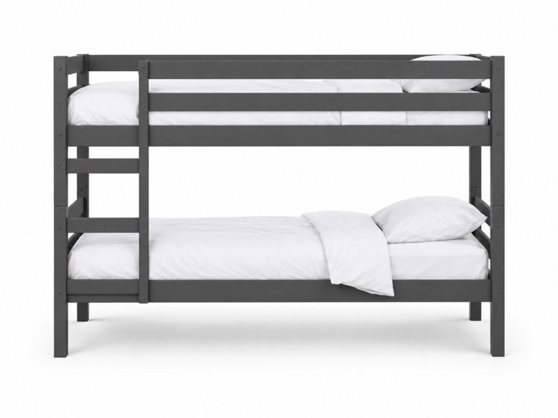 Land Of Beds Carnaby Dark Grey Wooden Bunk Bed5