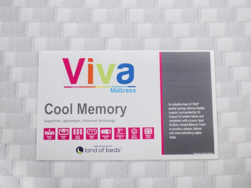 Viva Cool Memory King Size Mattress2