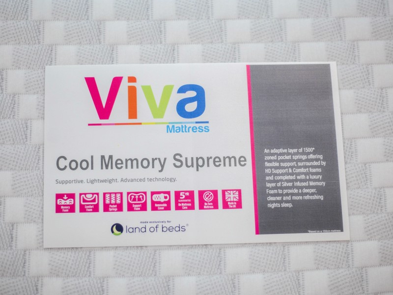 Viva Cool Memory Supreme Small Double Mattress6