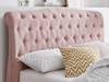 Land Of Beds Bridgerton Pink Fabric Bed Frame2