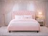 Land Of Beds Bridgerton Pink Fabric Bed Frame2
