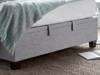 Land Of Beds Jackson Marbella Grey Fabric Ottoman Bed4