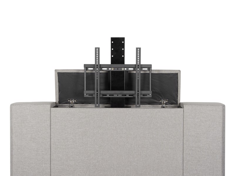 Land Of Beds Delia Grey Fabric TV Bed7