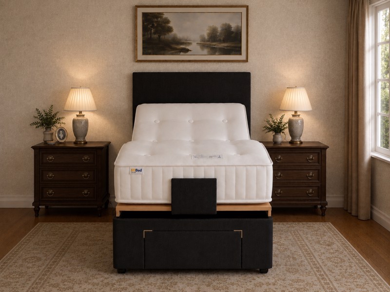 MiBed Dreamworld Lindale Natural 1200 Adjustable Mattress3
