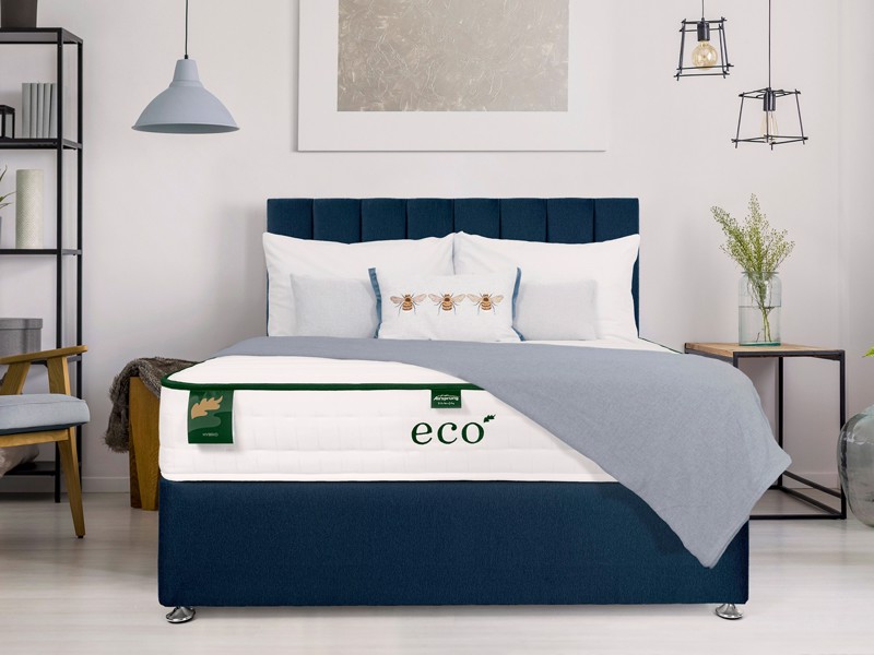 Airsprung Eco Pure Hybrid Double Divan Bed1