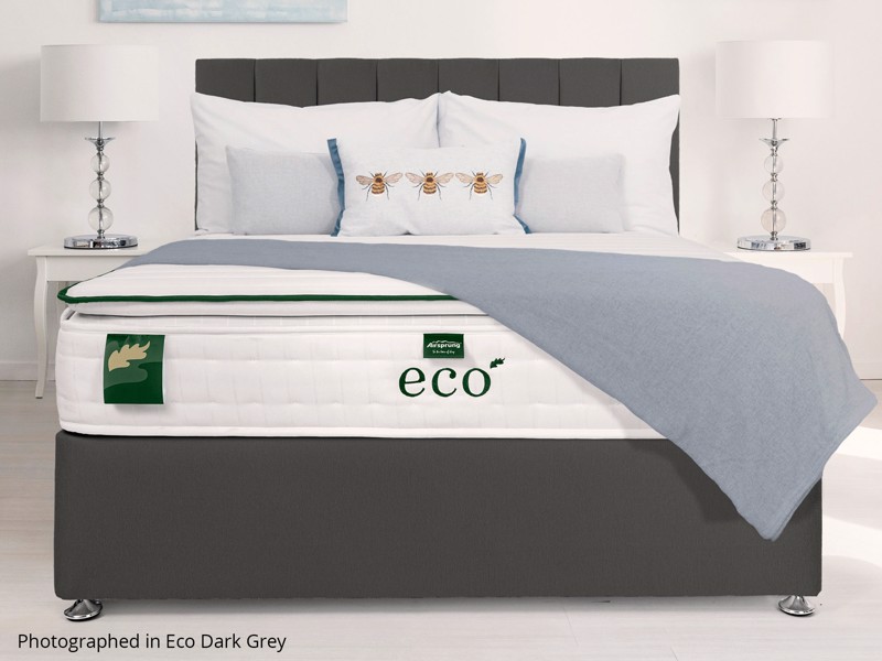 Airsprung Eco Memory Bliss Pillowtop Super King Size Divan Bed2