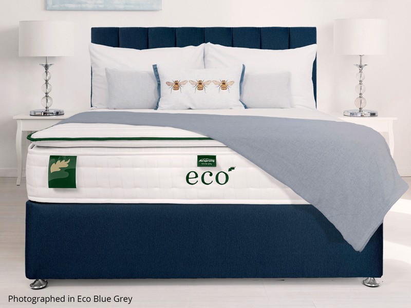 Airsprung Eco Memory Bliss Pillowtop Super King Size Divan Bed3