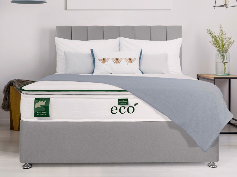 Airsprung Eco Dream Pillowtop King Size Divan Bed1