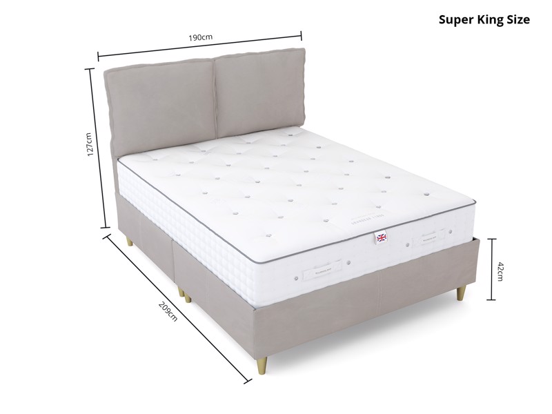 Millbrook Whitefield Fabric Bed Frame9