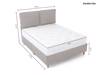Millbrook Whitefield Fabric Bed Frame7