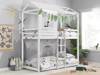 Land Of Beds Explorer White Wooden Bunk Bed1