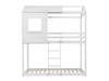 Land Of Beds Explorer White Wooden Bunk Bed7