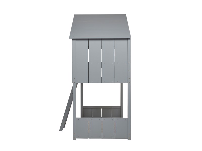 Land Of Beds Jungle Grey Wooden Bunk Bed10