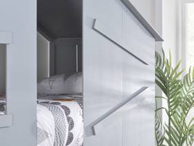 Land Of Beds Jungle Grey Wooden Bunk Bed5