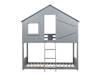 Land Of Beds Jungle Grey Wooden Bunk Bed8
