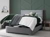 Land Of Beds Harding Marbella Grey Fabric Ottoman Bed3