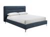 Land Of Beds Marbella Steel Blue Fabric Bed Frame4