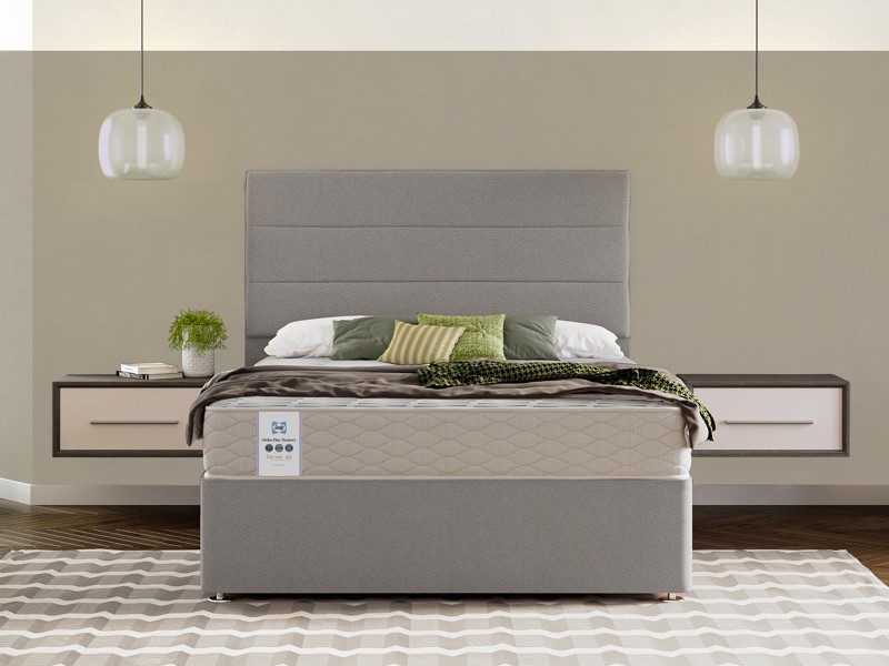 Sealy Dreamworld Ortho Plus Memory Super King Size Zip & Link Divan Bed1