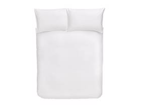 Bianca Fine Linens Cotton Sateen White Duvet Cover Set4