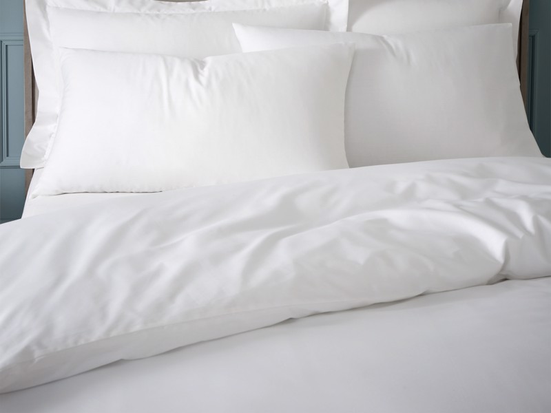 Bianca Fine Linens Egyptian Cotton White Duvet Cover Set2