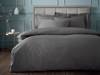 Bianca Fine Linens Egyptian Cotton Charcoal Duvet Cover Set1