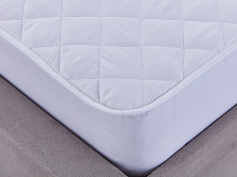 Land Of Beds Pure Cotton Super King Size Mattress Protector2