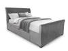 Land Of Beds Ophelia Grey Fabric Super King Size Bed Frame1