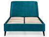 Land Of Beds Esther Teal Fabric Bed Frame2