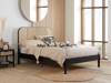 Land Of Beds Cannes Black Wooden Bed Frame1