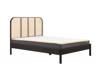 Land Of Beds Cannes Black Wooden Double Bed Frame6