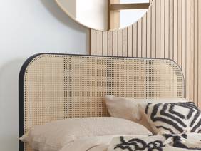 Land Of Beds Cannes Black Wooden Bed Frame5