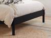Land Of Beds Cannes Black Wooden Bed Frame4