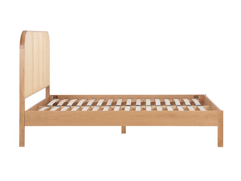 Land Of Beds Cannes Oak Wooden Double Bed Frame7