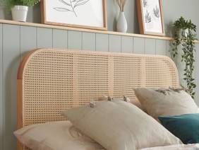 Land Of Beds Cannes Oak Wooden Bed Frame6