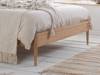 Land Of Beds Paris Oak Wooden Bed Frame3