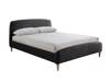 Land Of Beds Teddy Charcoal Fabric Bed Frame5