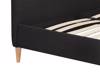 Land Of Beds Teddy Charcoal Fabric Bed Frame7